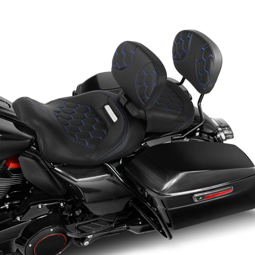 Seat Pad Backrest for Harley CVO Street Glide (2009–2023)