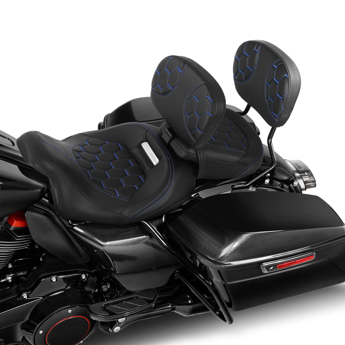 Seat Pad Backrest for Harley CVO Street Glide (2009–2023)