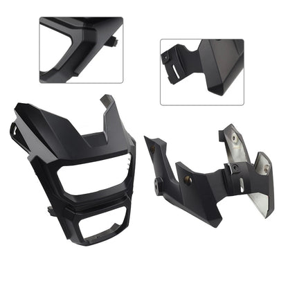 Matte Black Headlight Lamp Guard Side Cover for Honda MSX125 Grom (2016–2018)