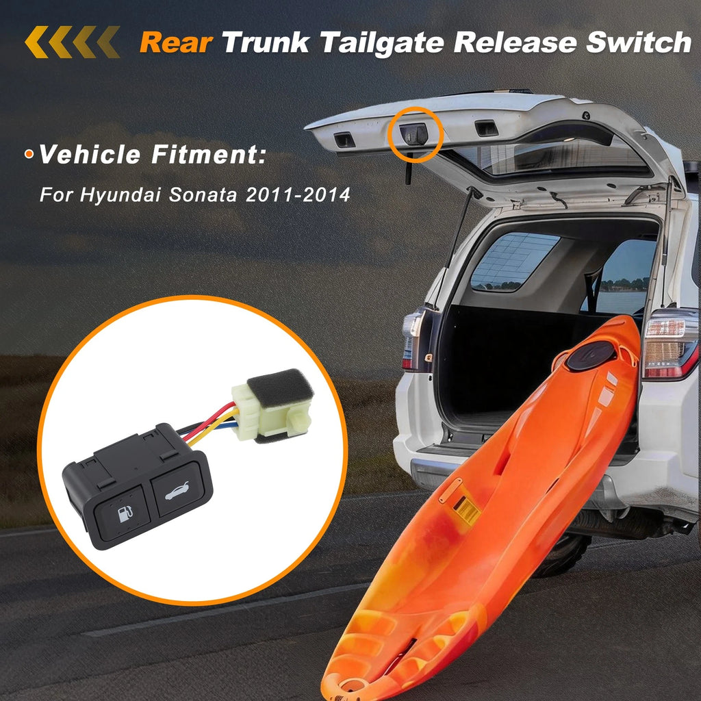 Trunk Lid Switch Rear for Hyundai Sonata 2011–2014