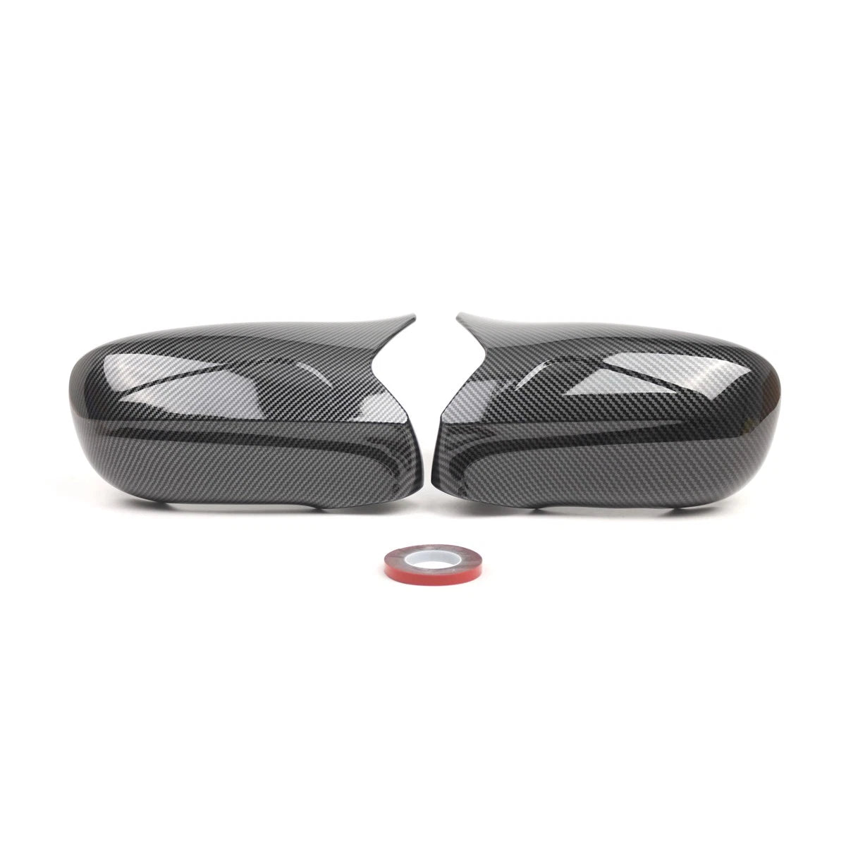 Pair Carbon Look Side Mirror Cover Caps for Lexus IS250 IS350 (2006–2012)