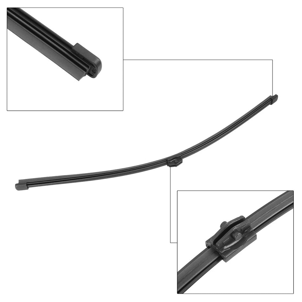 Rear Windshield Wiper Blade Arm Set for Audi B8 A4 Avant (2009–2016)