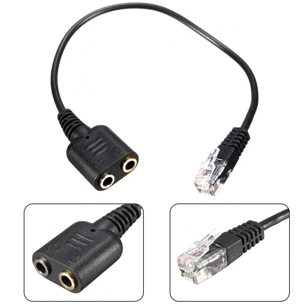 3.5mm Female Headphone Adapter Cable (2-Pack)