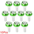 10pcs 6mm License Plate Frame Bolt Screws for Universal Motorcycle (All Years)