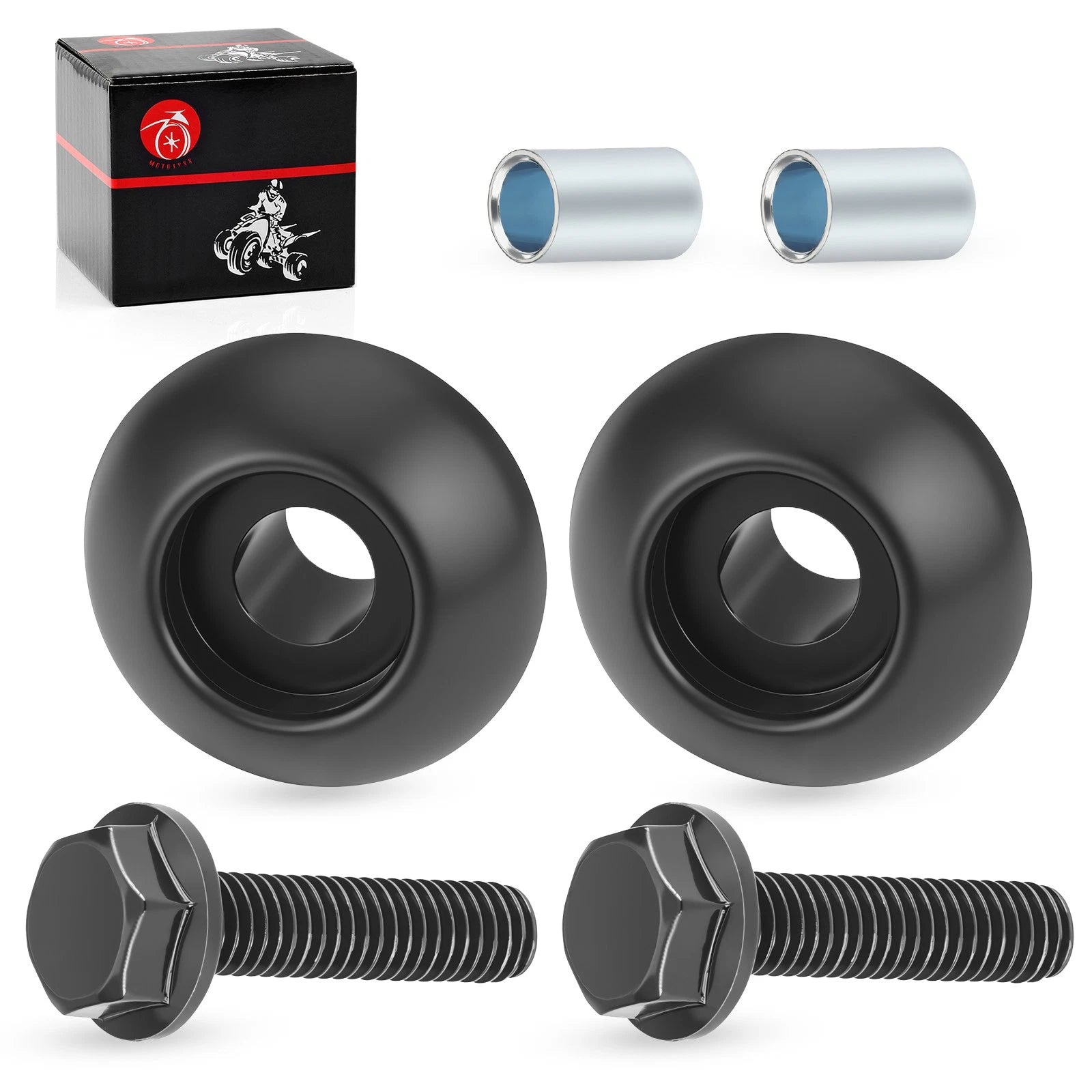 Handle Bar End Guard w/ Screw for Honda ATC250SX (1985–1987)