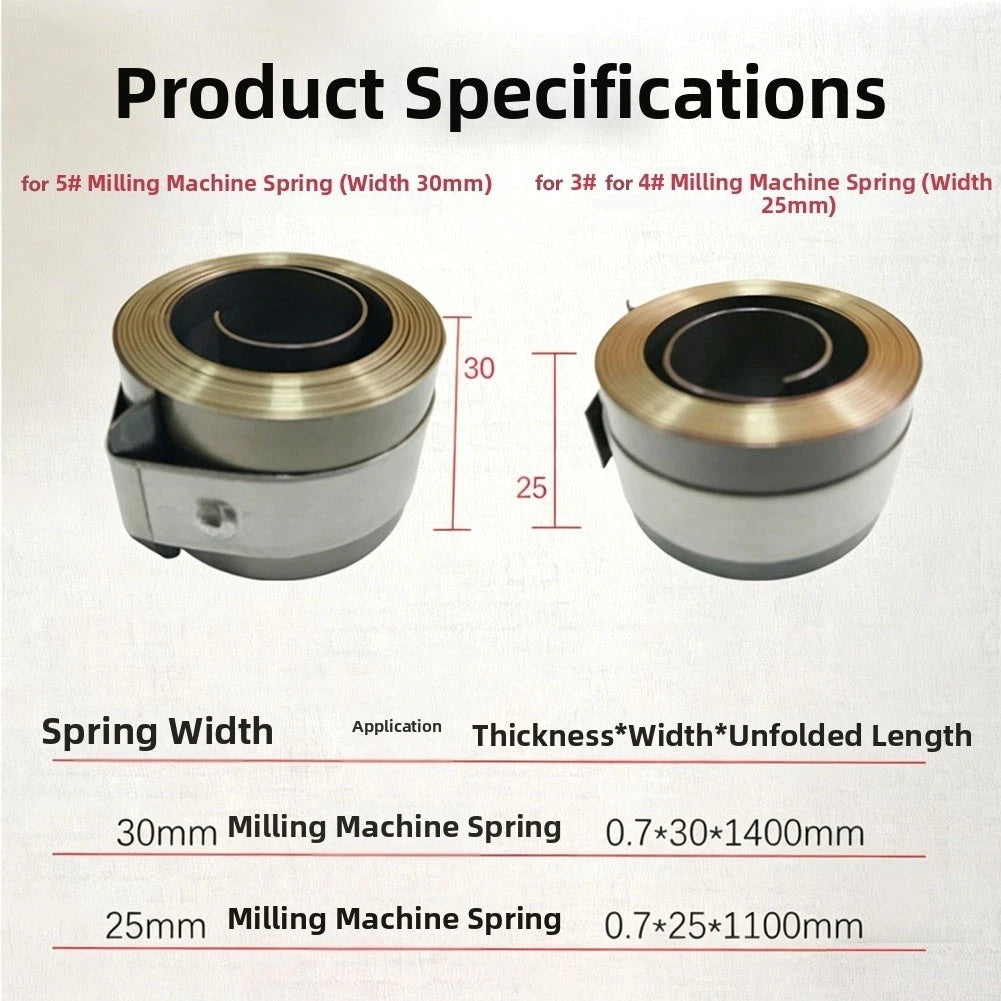 25mm to 30mm Adjustable Spring Clamp for 3# 4# 5# Milling Machines