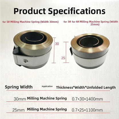 25mm to 30mm Adjustable Spring Clamp for 3# 4# 5# Milling Machines