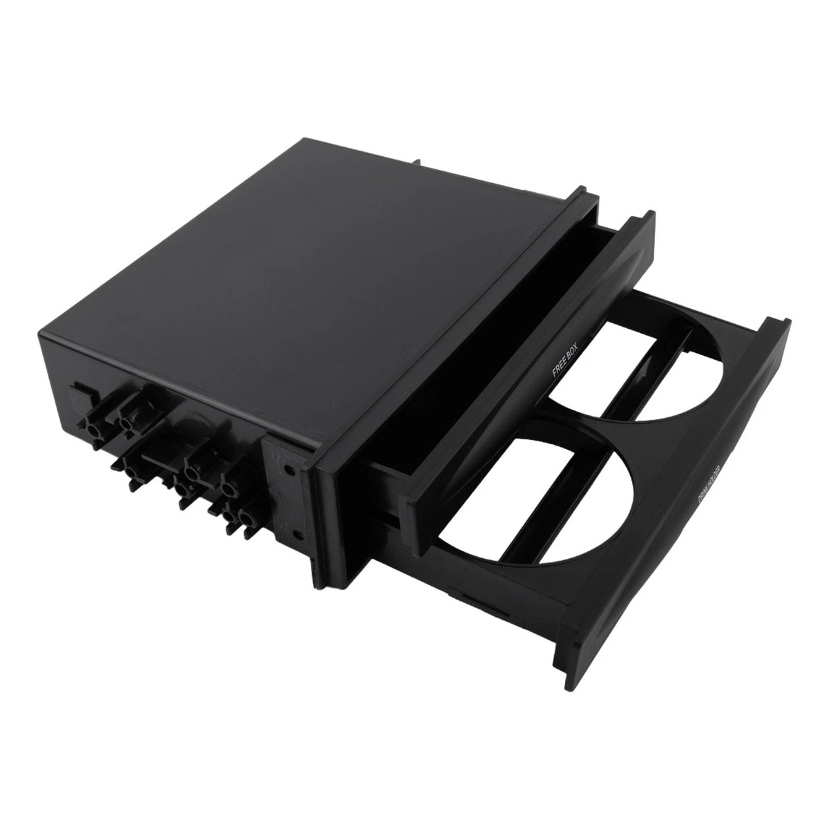 Car Dash Storage Box with Bottle Holder for Most Cars (Universal Fit)