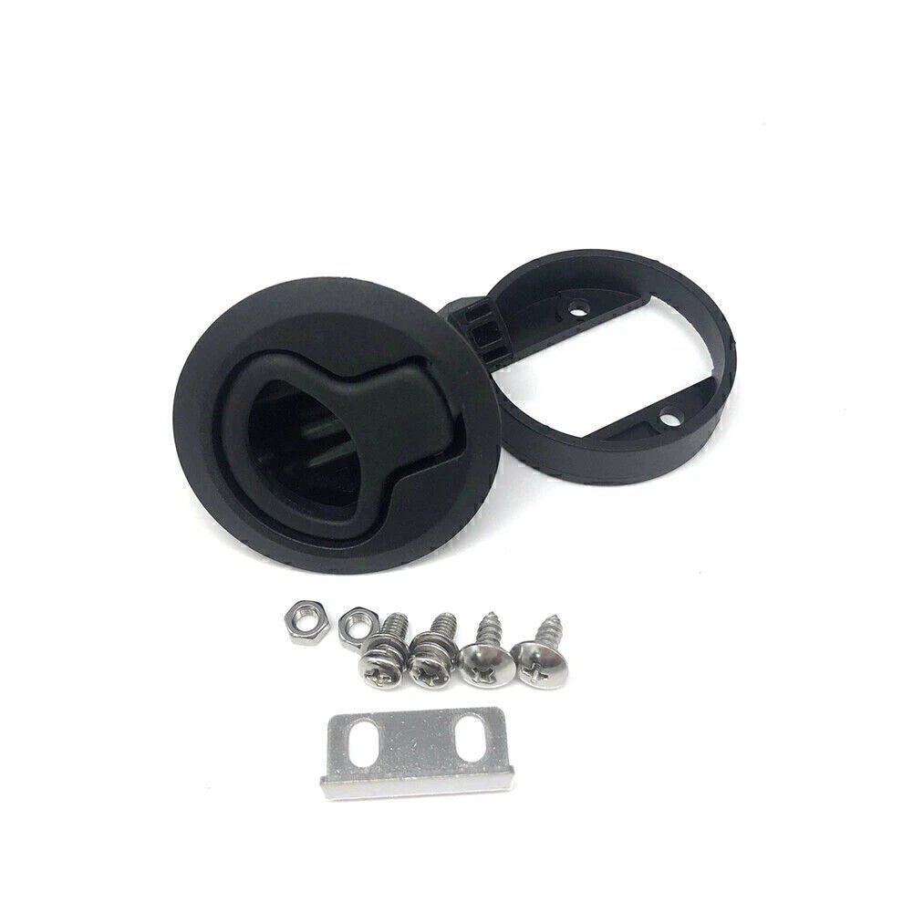 2" Flush Pull Slam Latch for Boat Deck Hatch (No Lock Core)