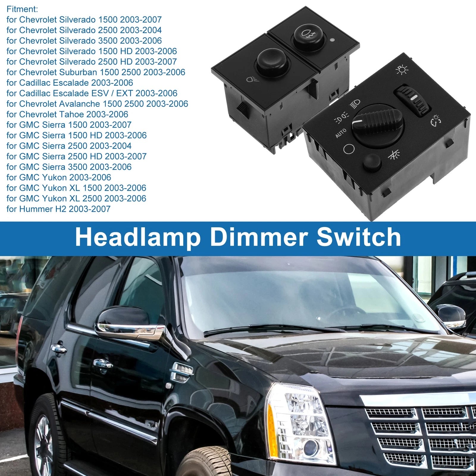 Headlight Switch Replacement for Chevrolet Silverado 1500 (2003–2007)