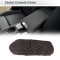 Car Center Console Cover Replacement for BMW X1 2023–2024 Deep Brown