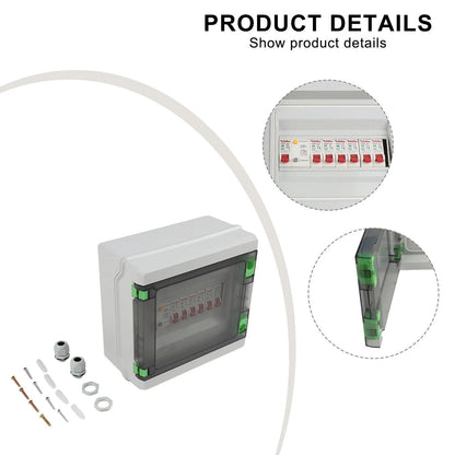 Two Way Circuit Breaker Box for Easy Installation and Viewing
