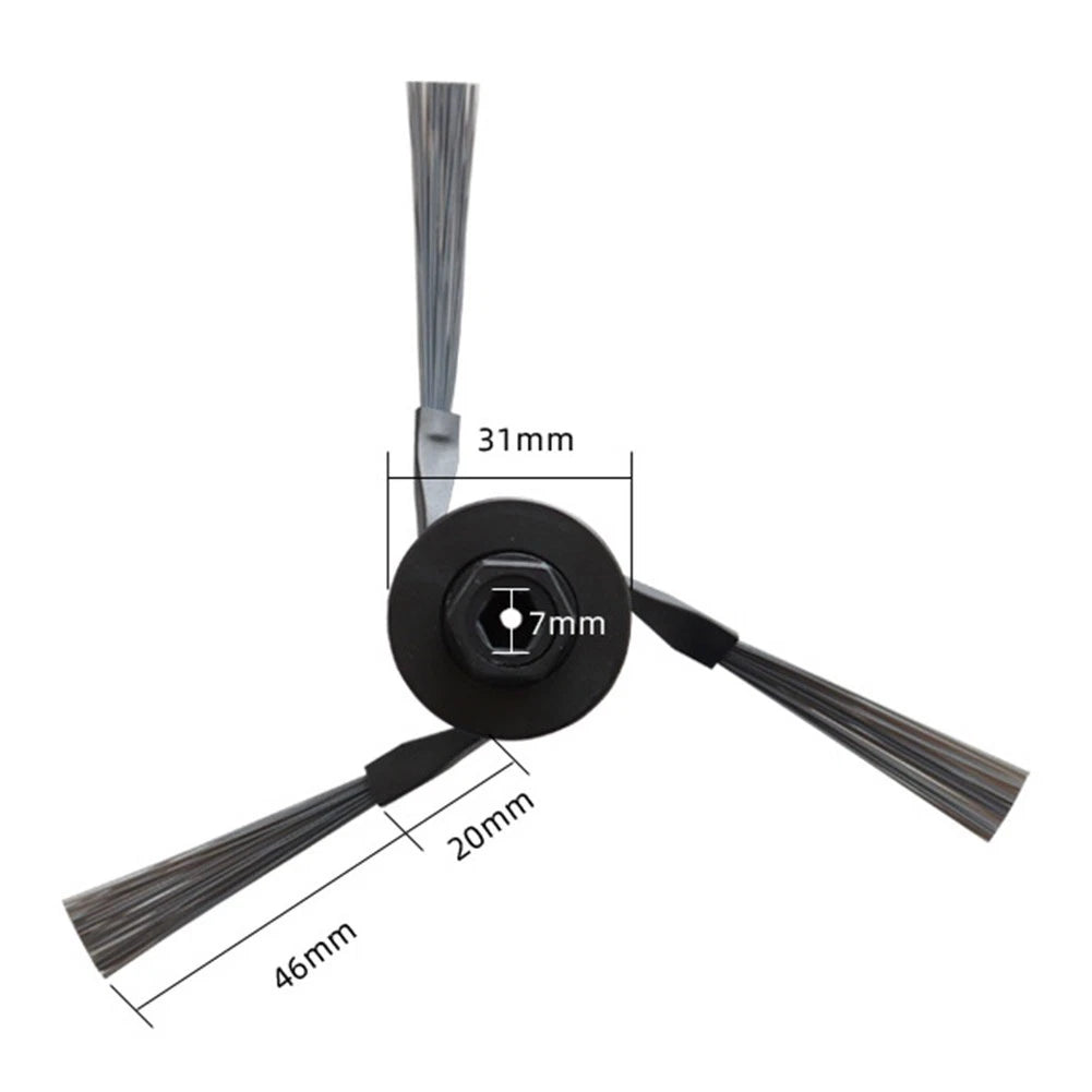 6pcs Replacement Side Brush Kit for MOVA P10 Pro