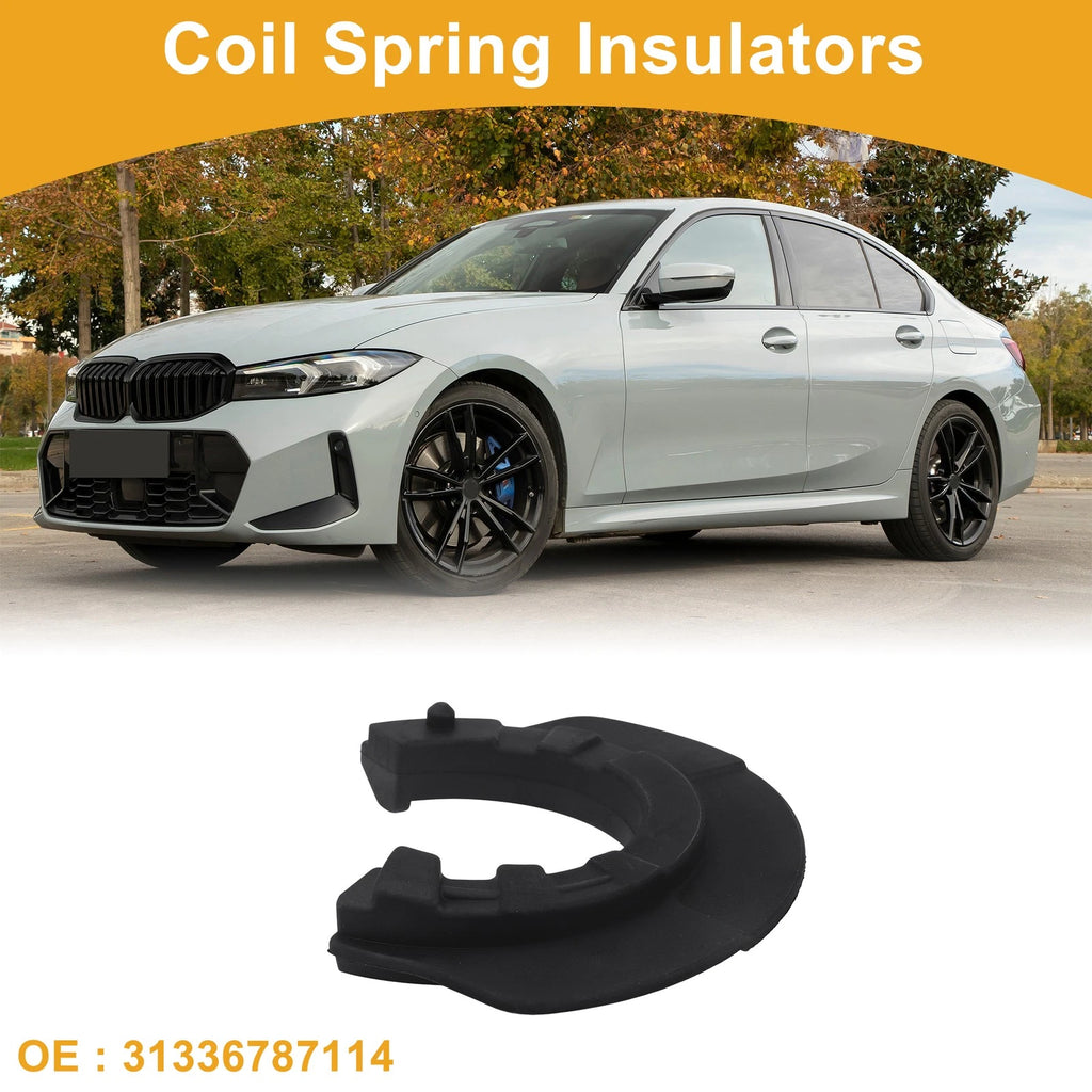 Lower Coil Spring Insulator Replacement for BMW 320i (2013–2018) Rubber