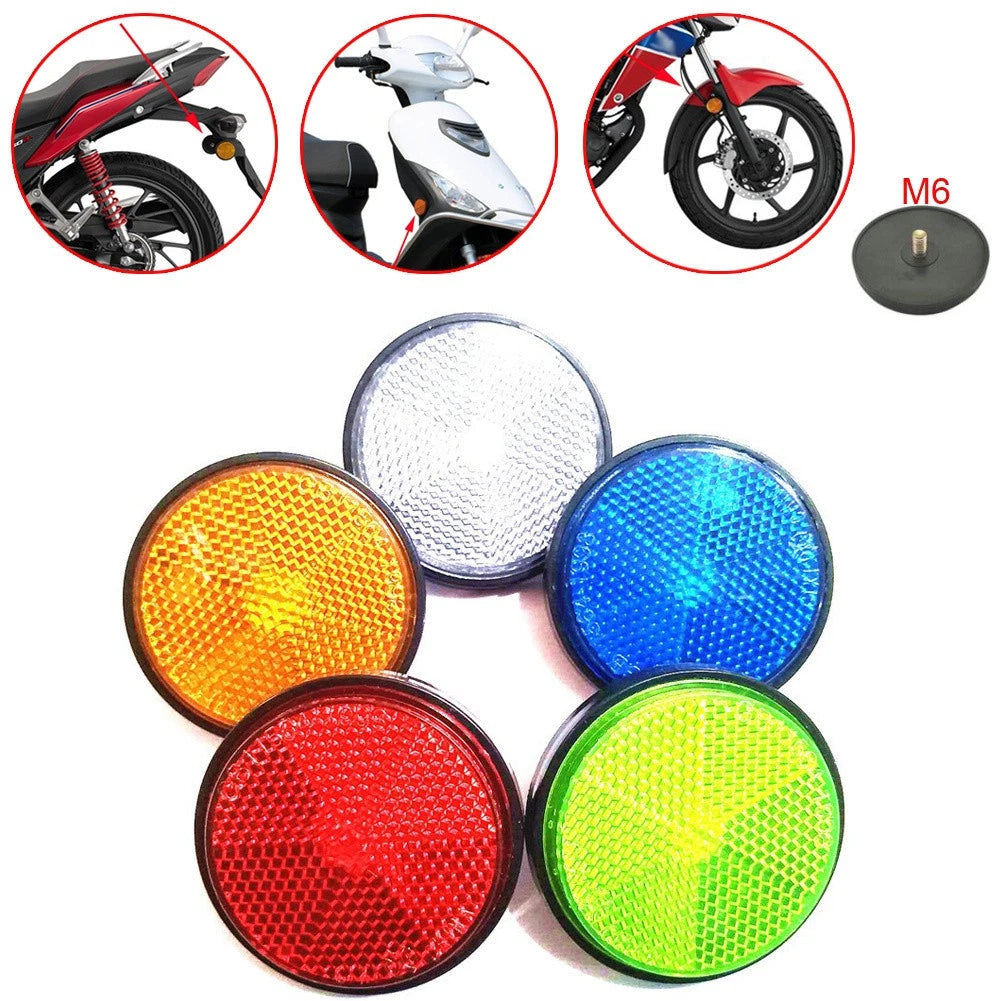 Circular Reflector for Car Trucks Motorcycle (Universal)