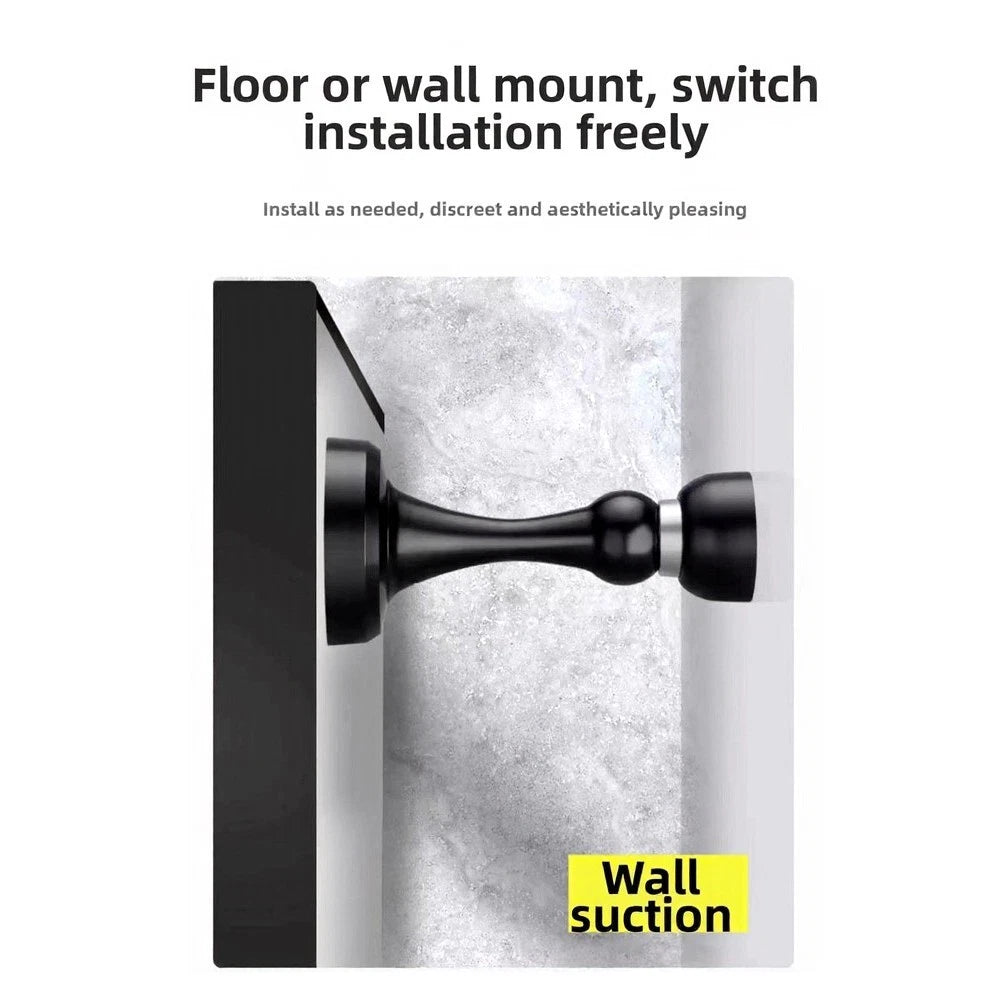 Zinc Alloy Magnetic Door Stop for High Traffic Environments