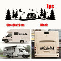 Vinyl Decal Sticker for Camper Van Motorhome Caravan (LARGE)