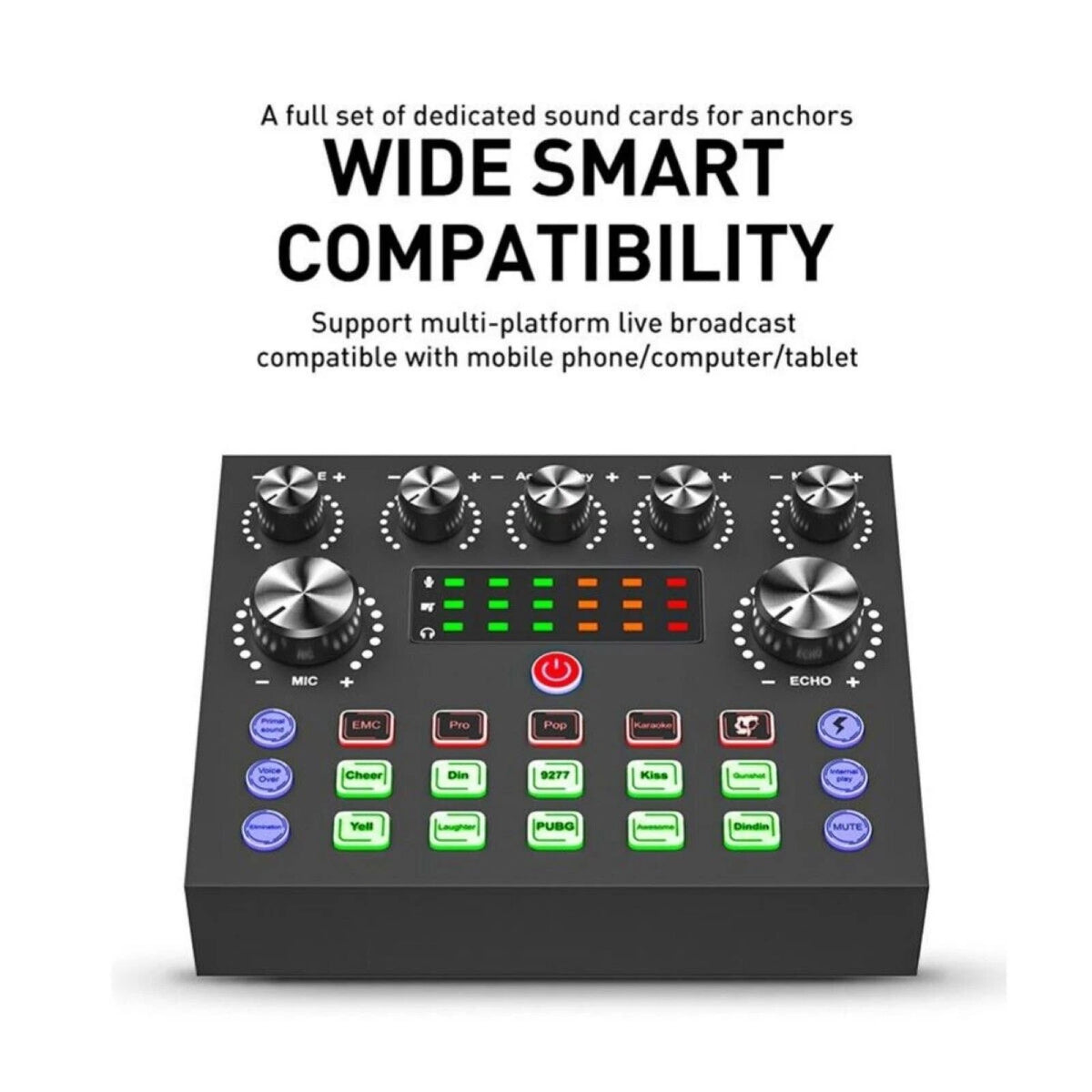 Multi-function Sound Card for V8S (Live Streaming, Karaoke)