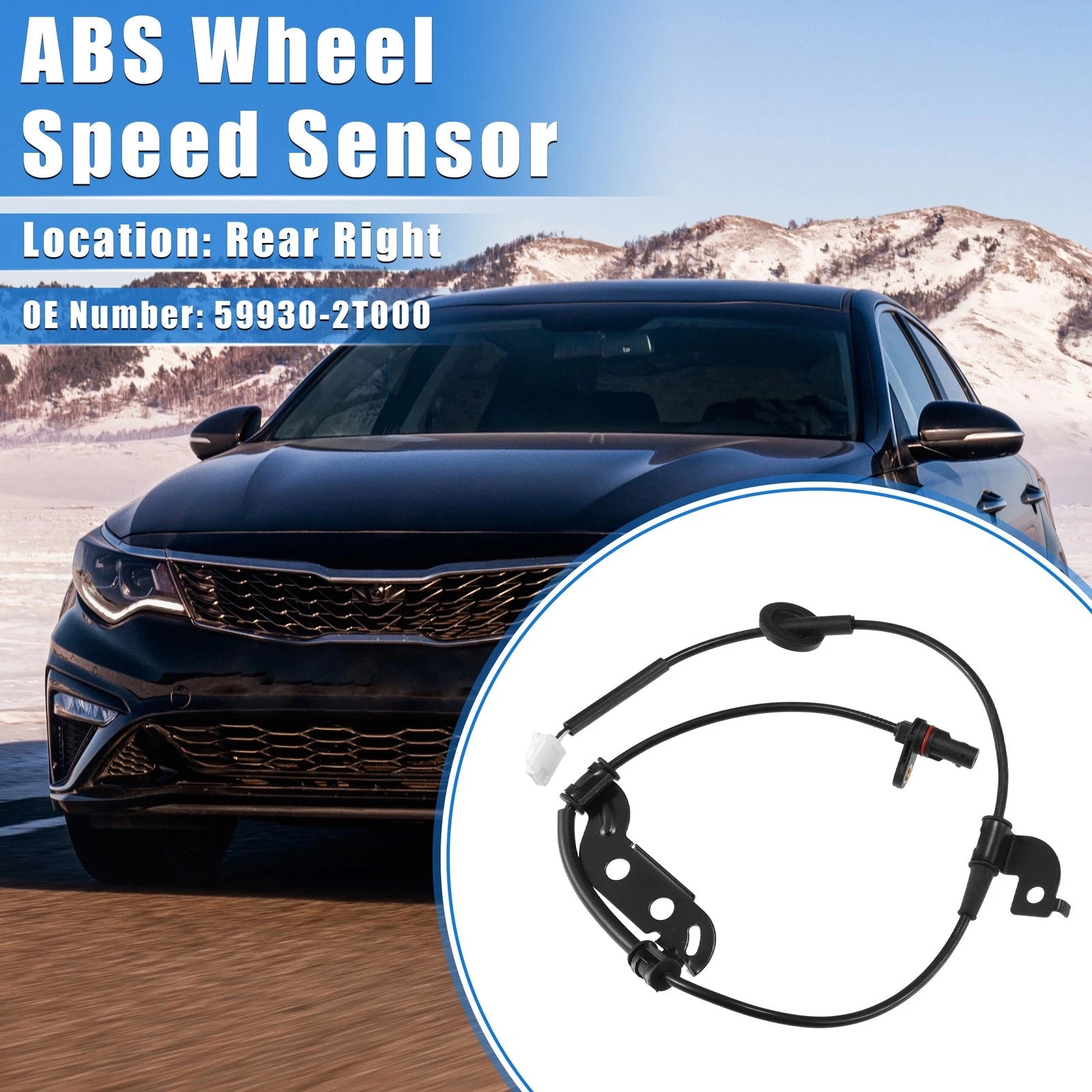 ABS Wheel Speed Sensor for Kia Optima (Rear Right, 59930-2T000)