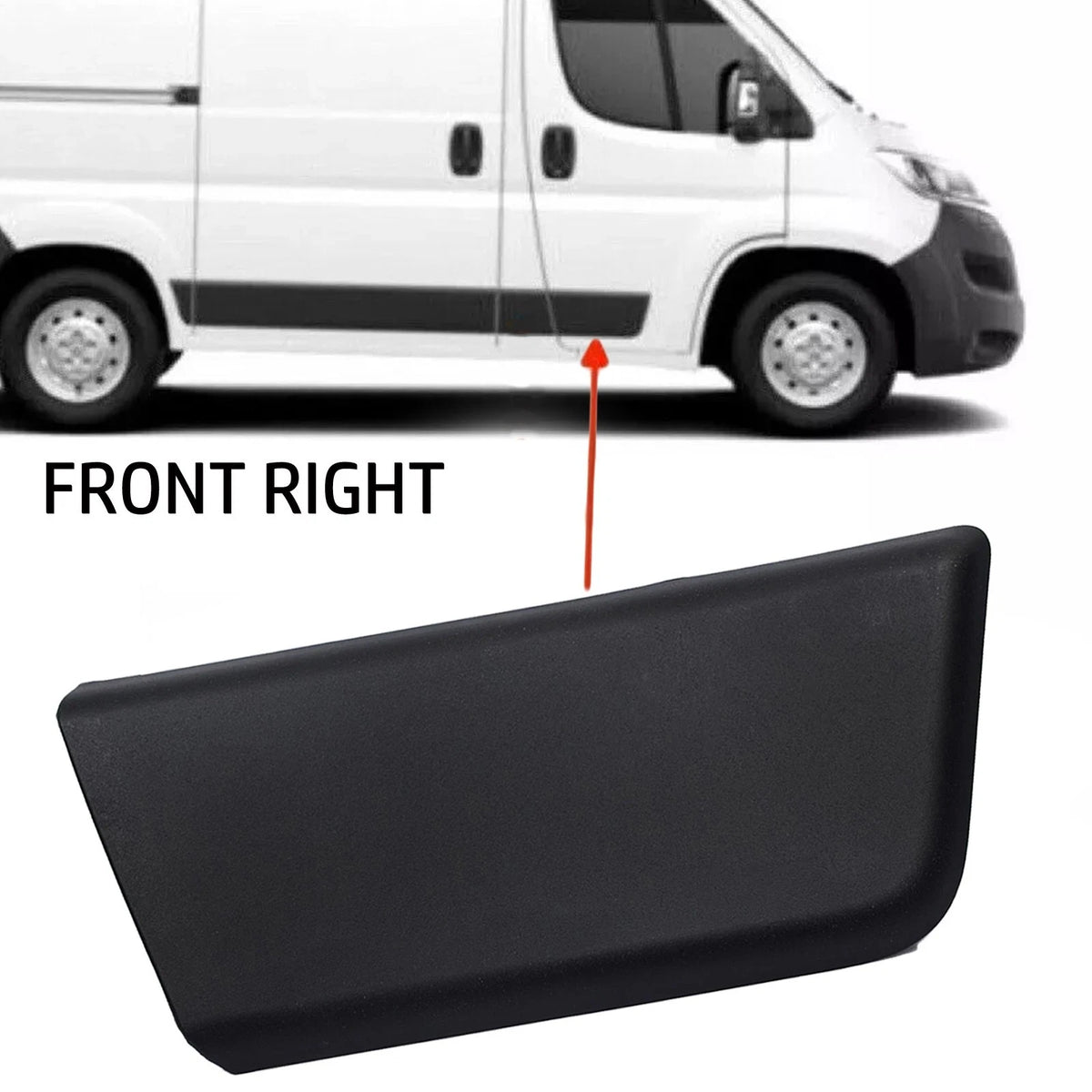 Front RH Moulding Strip for Fiat Ducato Boxer