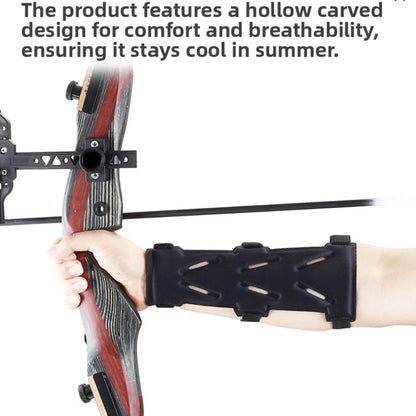 Arm Guard with Triple Adjustable Straps for Adult Hunting