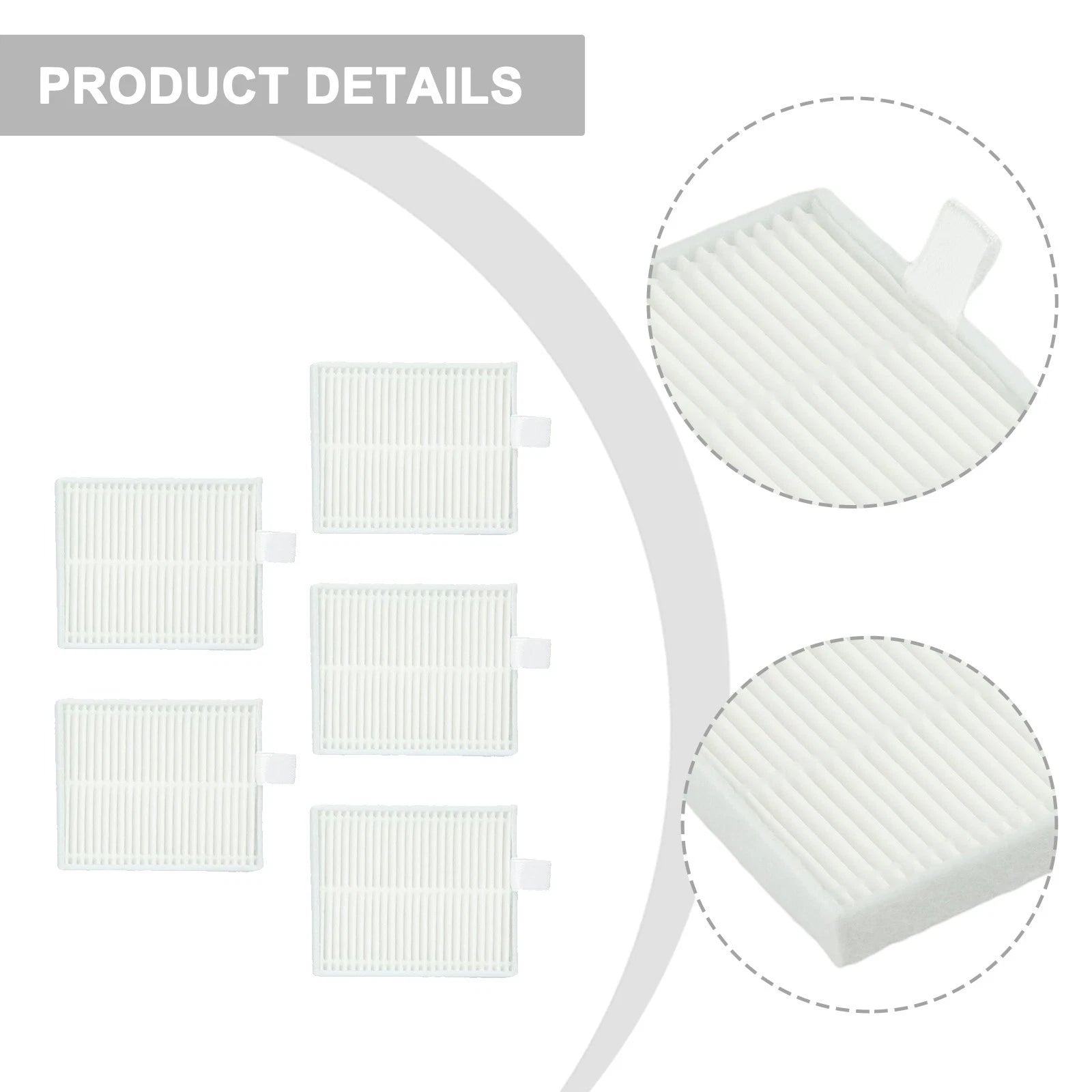 Filter Element for Home Office (Reusable, Reduces Dust)