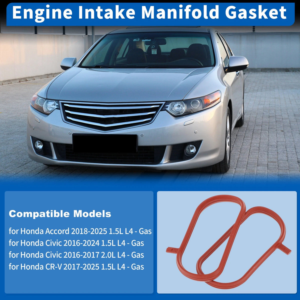 Engine Intake Manifold Gasket Kit for Honda CR-V (2017–2025) No. 17105-5AA-0