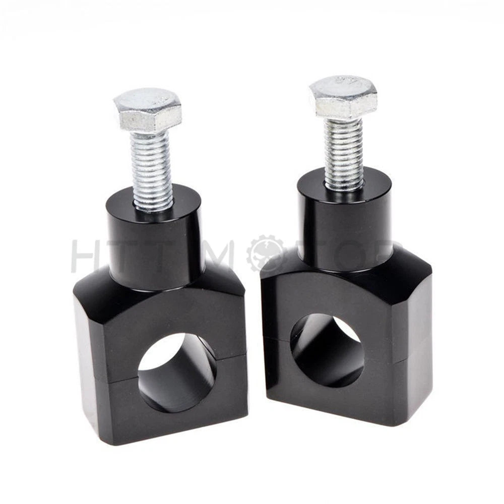 1" Black Handlebar Risers for Harley Davidson Sportster Softail (US)
