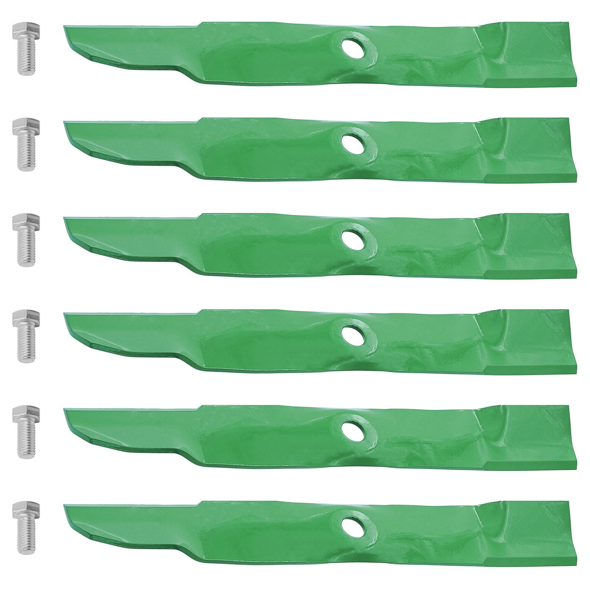 60 Inch Deck Blade Replacement with Bolt for John Deere 1023E (2020–2025)