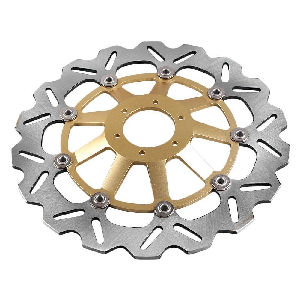 Front Brake Rotors R+L for Honda CBR1100XX (1997–1998) Gold