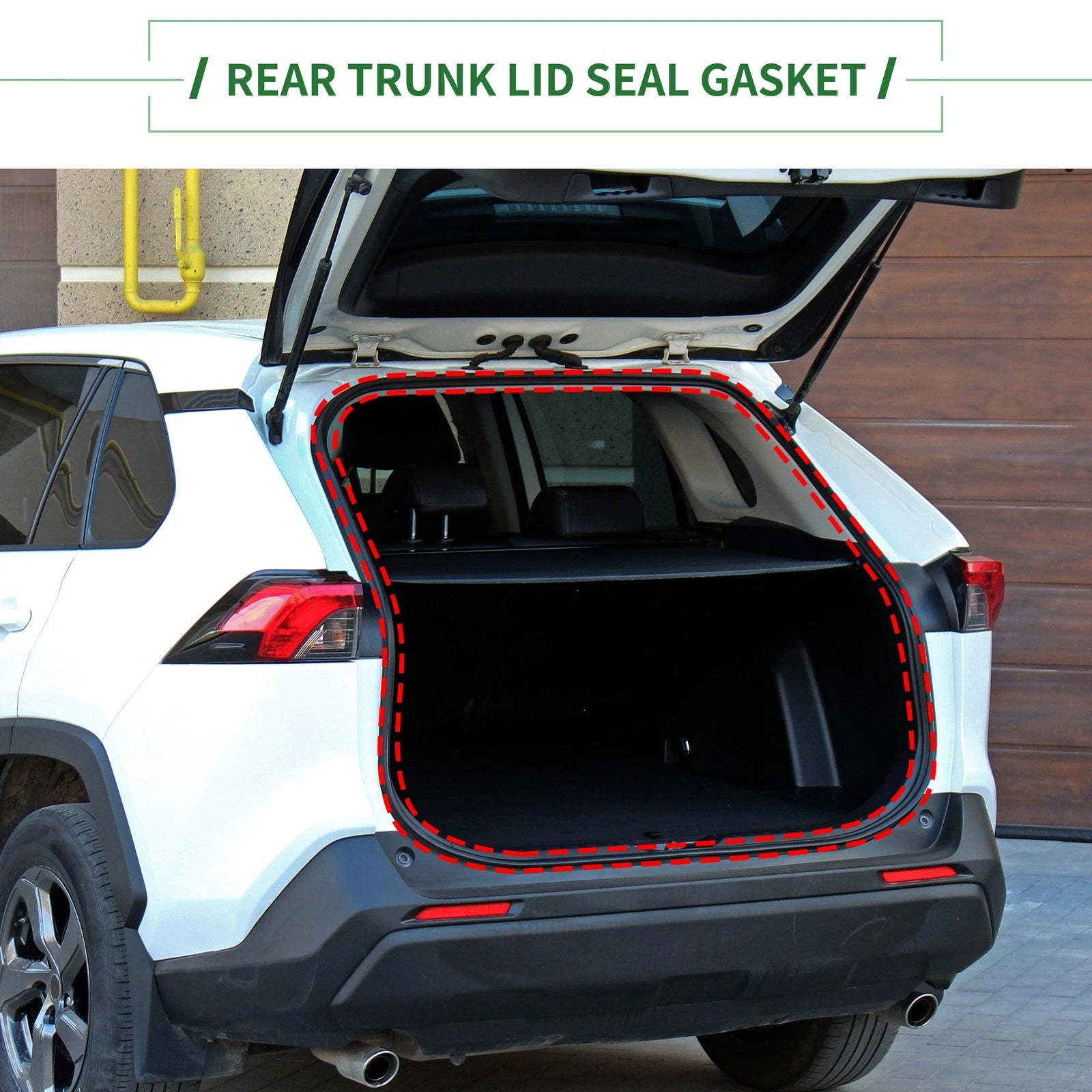 Rear Trunk Weatherstrip Seal for Lexus GX470 (2004–2009)