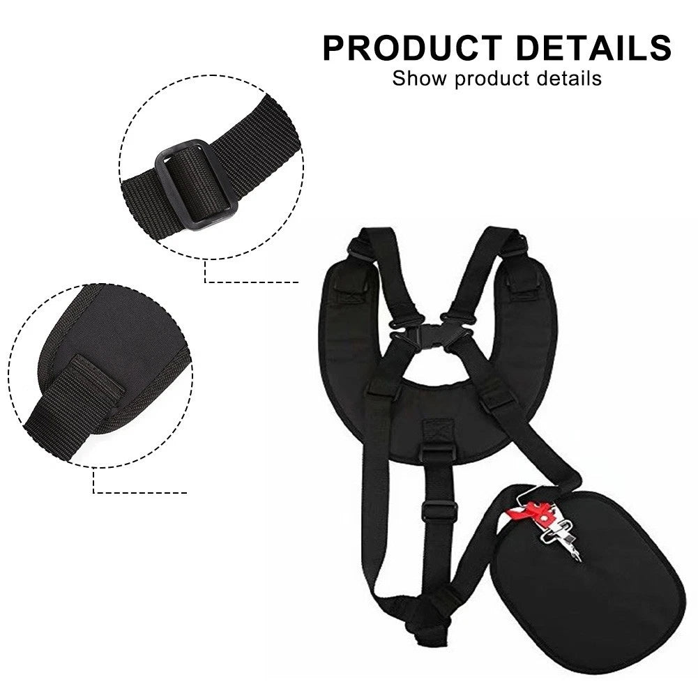 Adjustable Padded Nylon Shoulder Strap for Trimmer (Universal Fit)