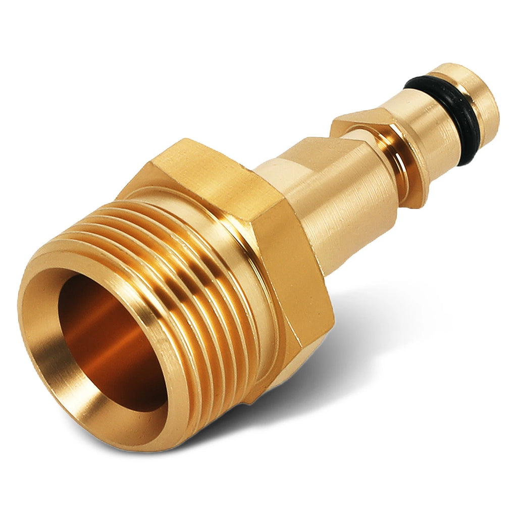 Brass M22 14mm Quick Connect Adapter for Karcher Pressure Washer (2010–2023)