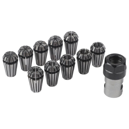 ER16 Spring Collet Kit + 8mm Motor Shaft Extension for High Speed Machines