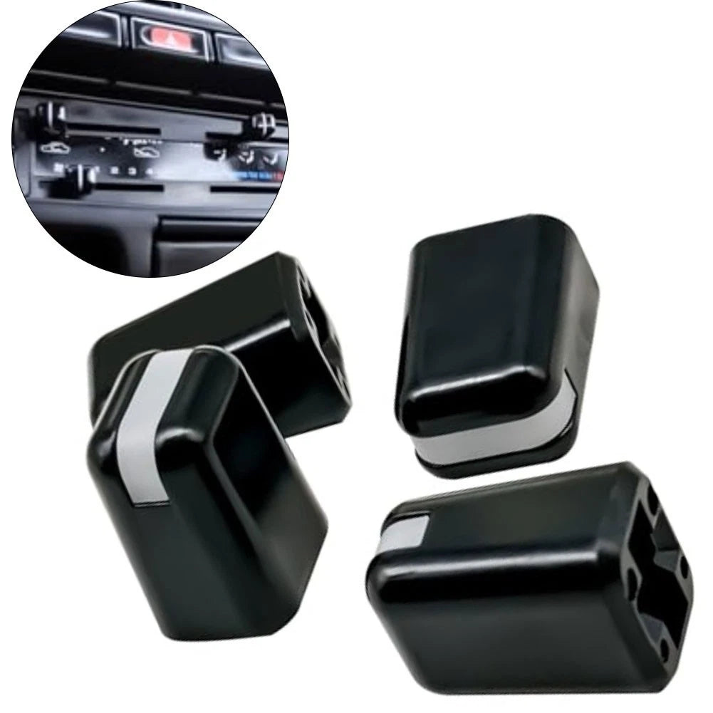 Set of 4 Air Conditioner Heater Control Knobs for Toyota Tacoma (1995–2001)