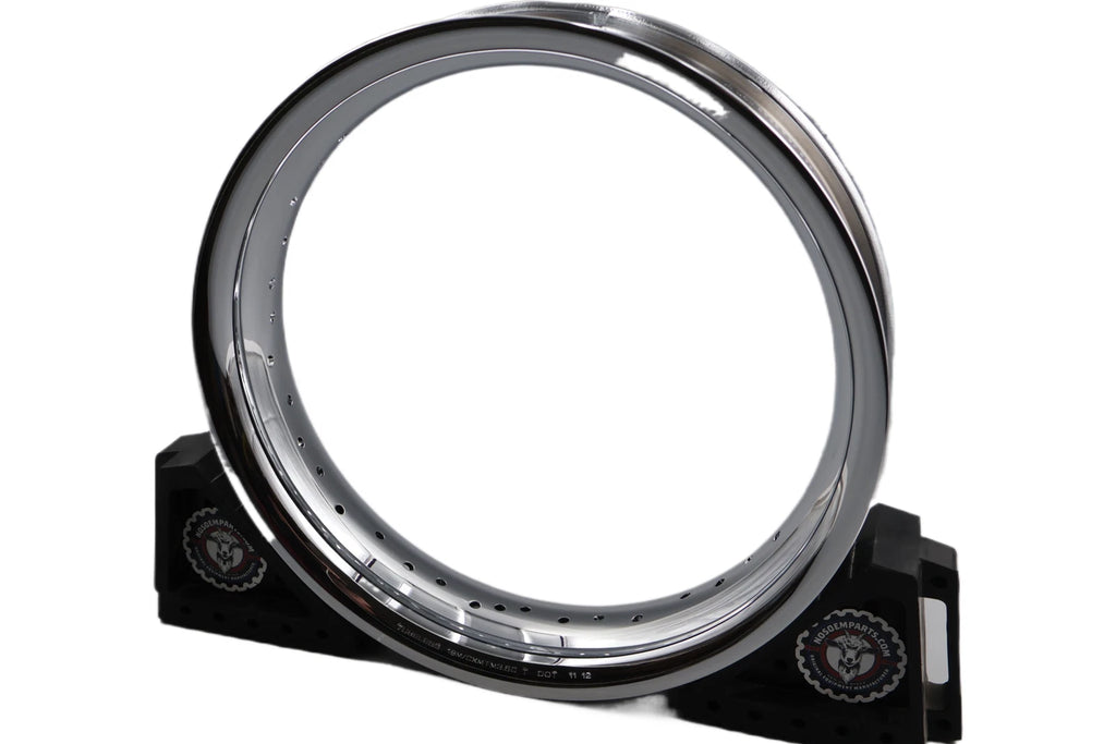 OEM Smooth Chrome Front Wheel for Harley-Davidson Touring (2009–2023)