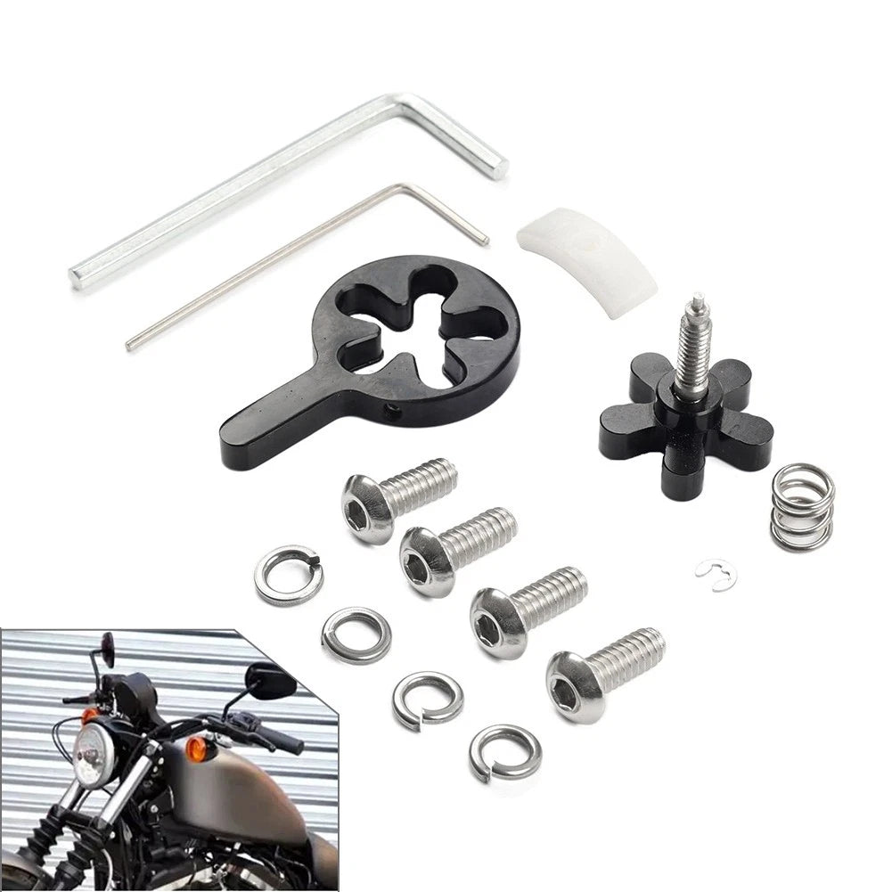 Throttle Control Adjuster Screw For Harley Touring Sportster Softail 1974-2017