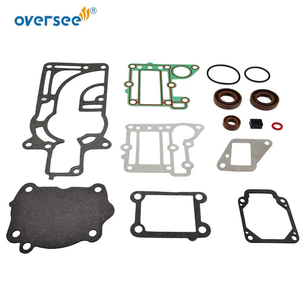 Power Head Gasket Kit for Yamaha 2T 4HP 4AC Outboard (6E0-W0001-A4, 6E0-W0001-03-0)