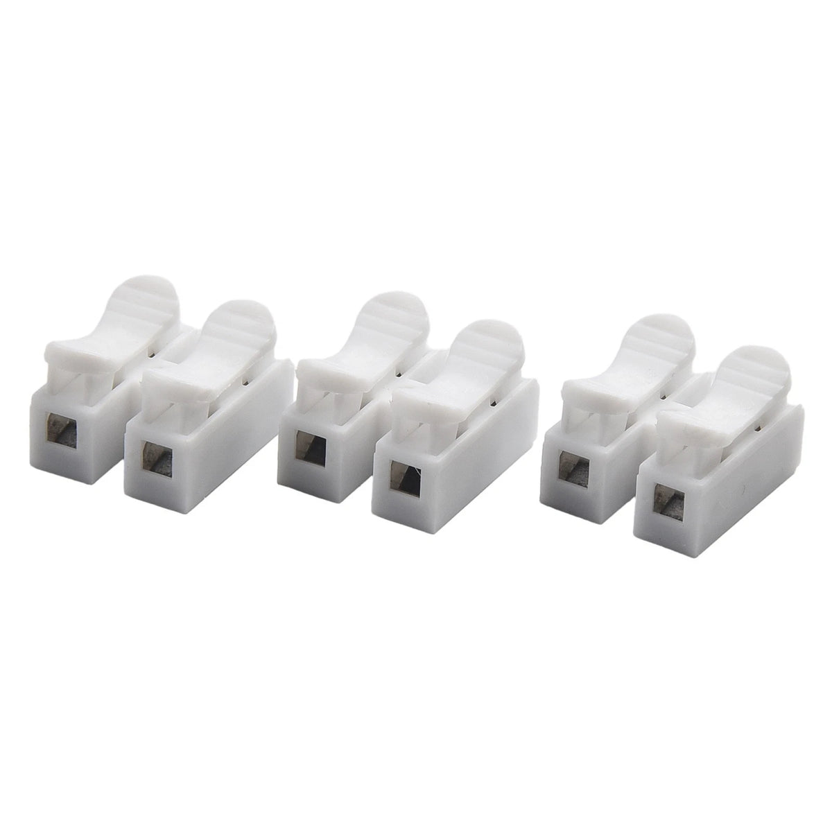 White Wire Terminal Clips for Electric Control Home Appliance Motor