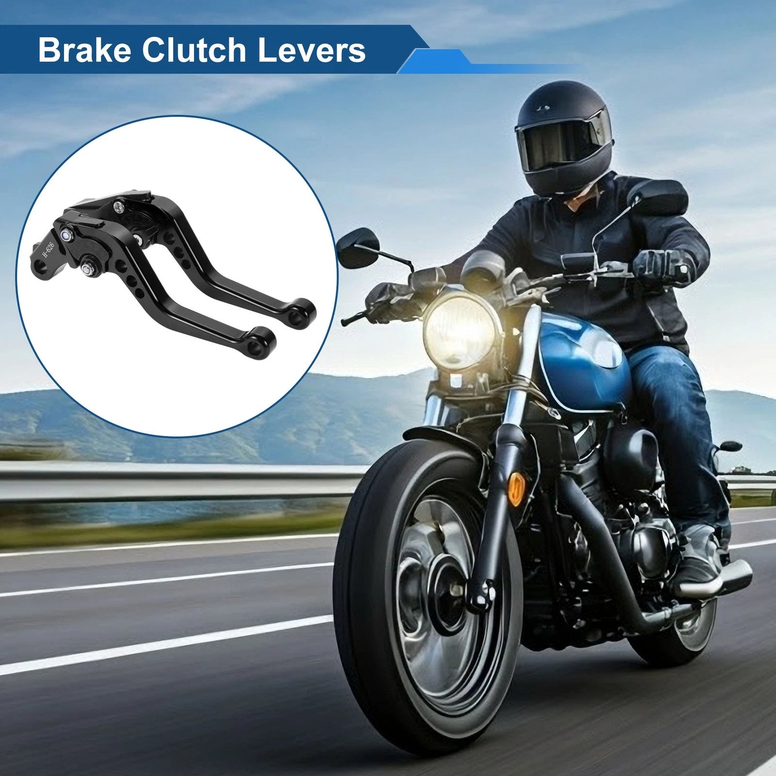 Clutch Brake Lever Pair Replacement for Honda CB919 (2002–2007)