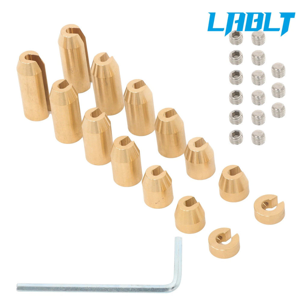 14 Pack Motorcycle Reusable Brass Wheel Spoke Balance Weights