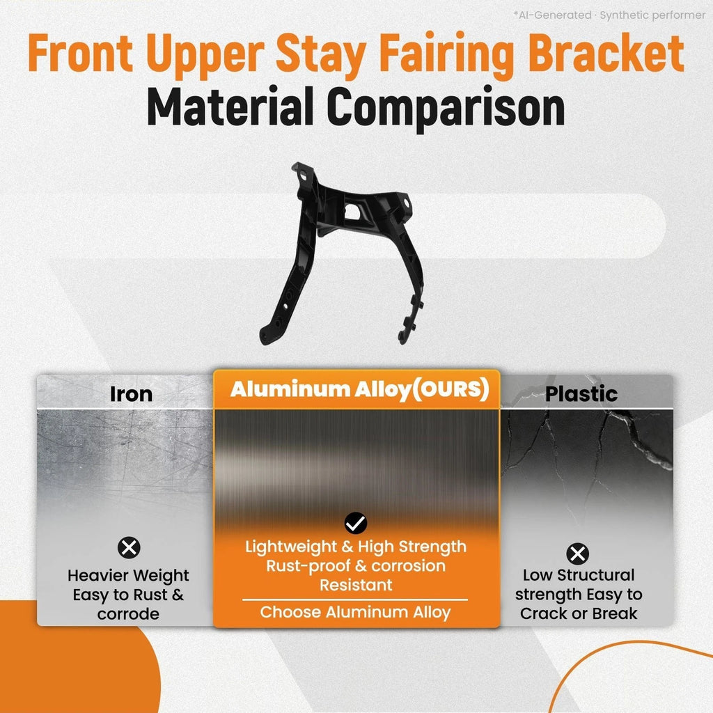 Front Headlight Upper Stay Fairing Bracket for Suzuki GSXR 1000 (2003–2004)