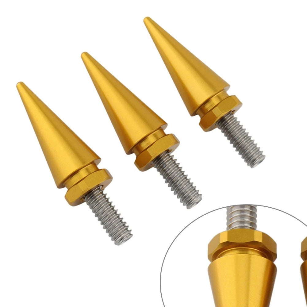 6mm Gold Windscreen Screws for Harley Electra Glide (1996–2013)