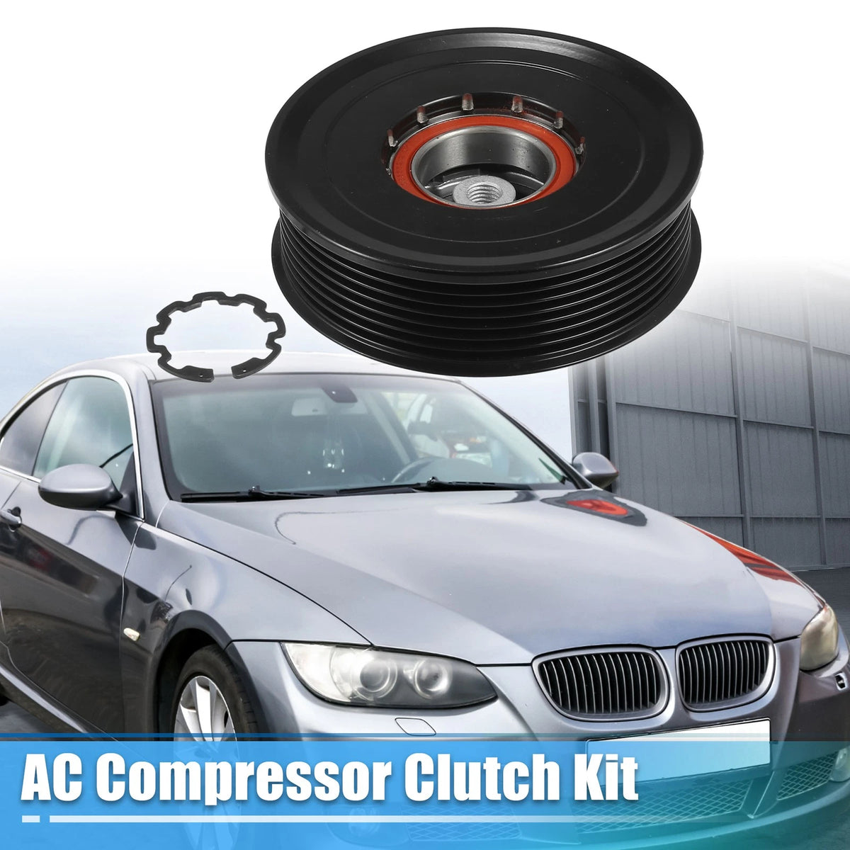 AC Compressor Clutch Replacement for BMW 328i 6Cyl (2007–2013)
