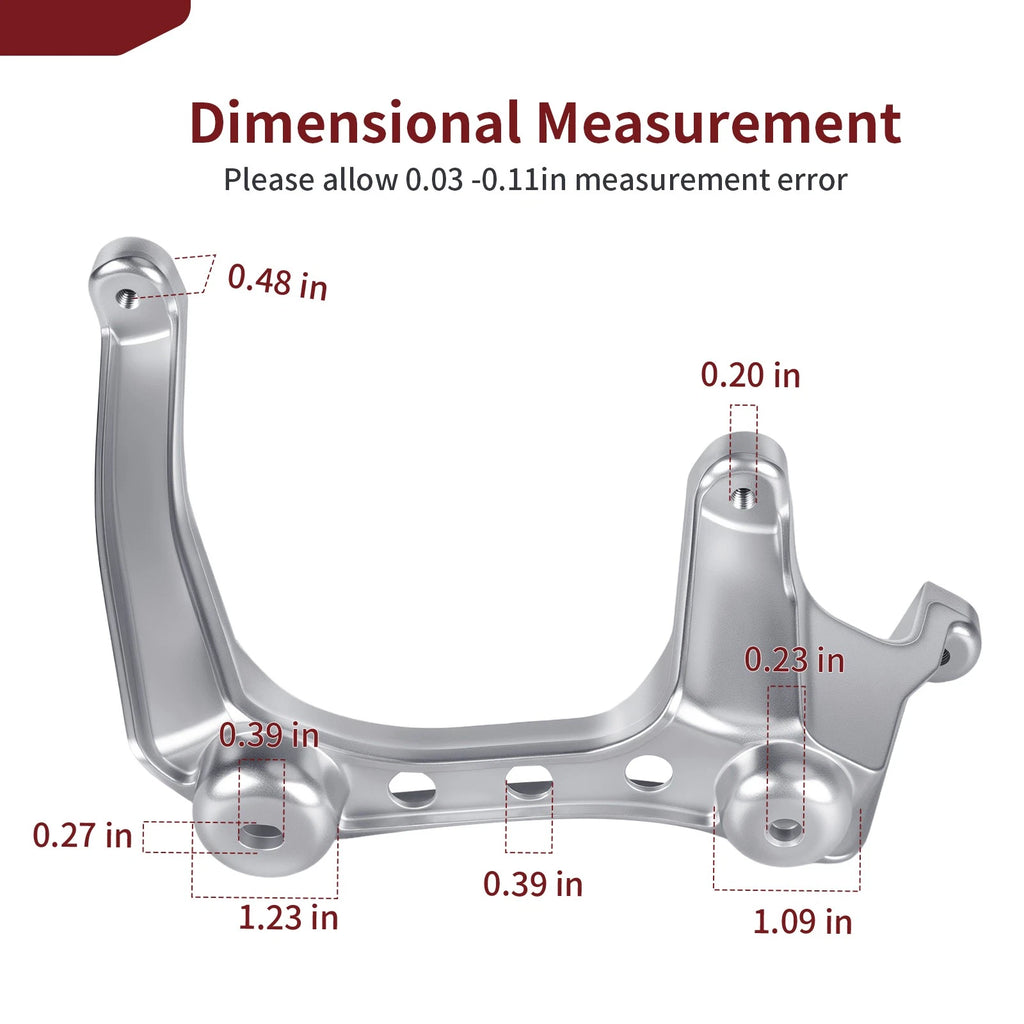 Right Front Fender Bracket for Yamaha Raptor 350 YFM350R (2004–2013) 5YT-21514-00-00