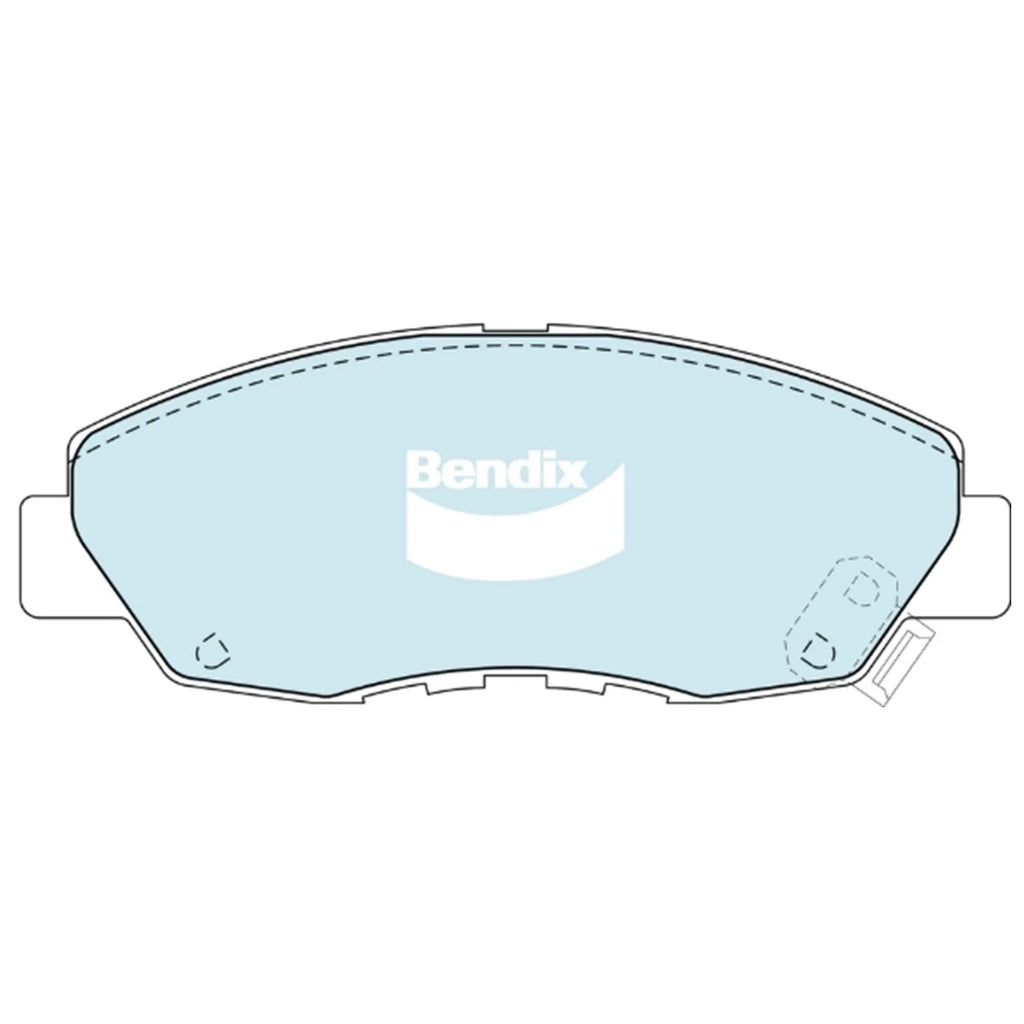 Bendix GCT Front Disc Brake Pads for Honda Civic ES1 (2000–2010)