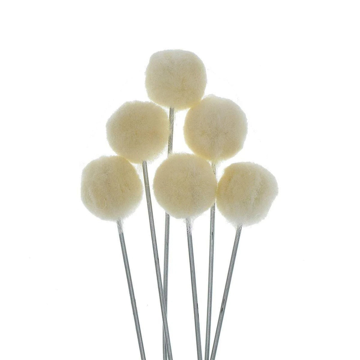 50Pack Wool Ball Brush Dauber for Leathercraft Tool DIY