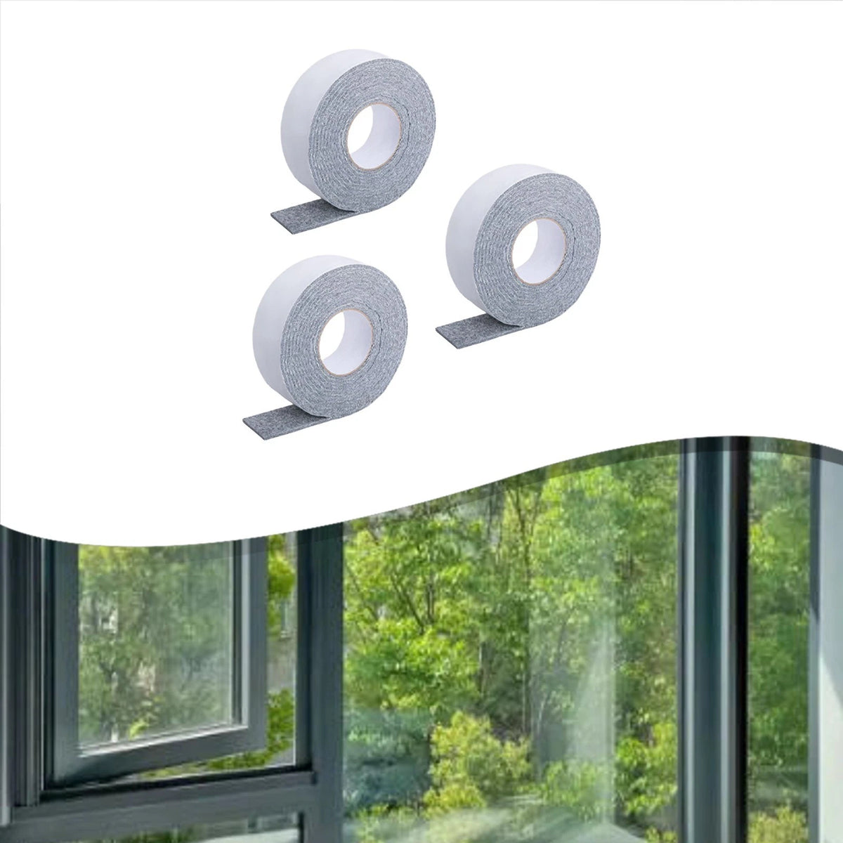 Self-Adhesive Moisture Control Strip for Sliding Doors (Indoor Use)