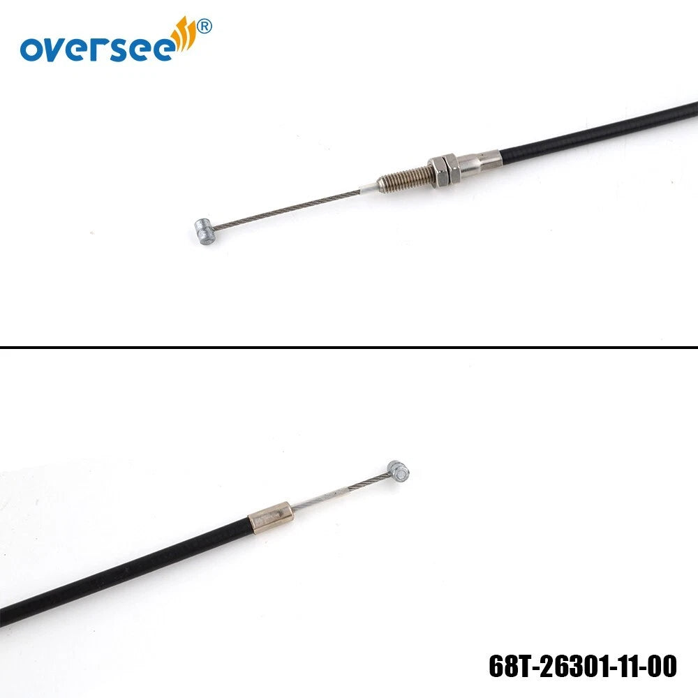 Throttle Cable for Yamaha Outboard 4T F 6-8-9.9HP (2001–2012) 68T-26301-11-00