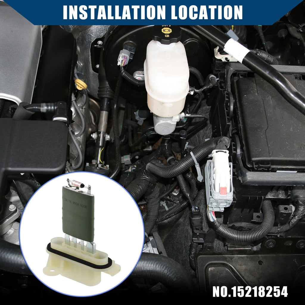 A/C Heater Blower Motor Resistor for Chevrolet Colorado (2004–2012)